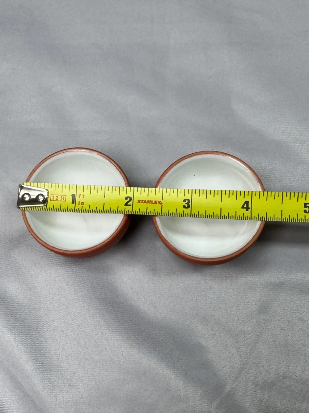 Set Of 2 Vintage Red Clay Yixing Zisha Tea Cups